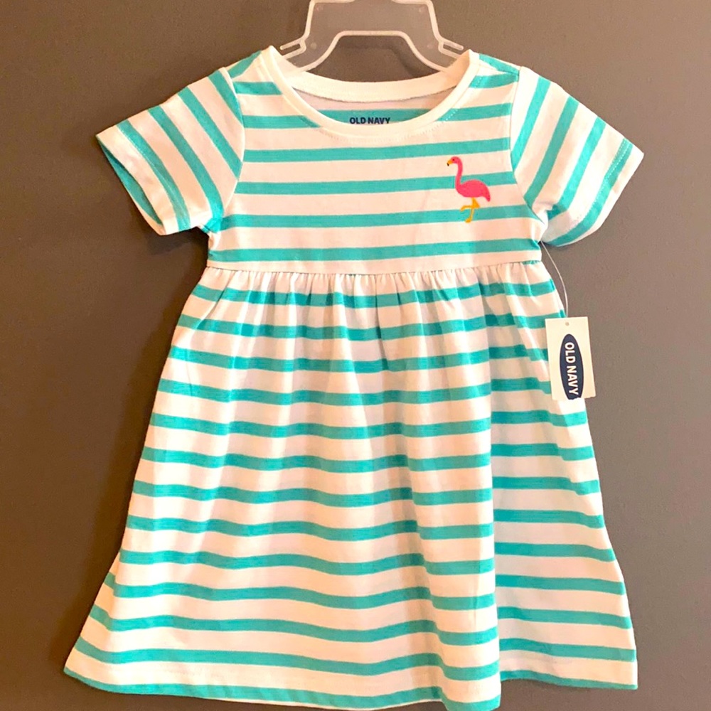 Old Navy baby flamingo dress